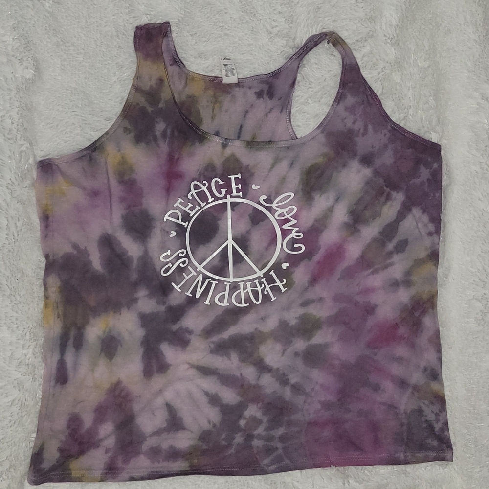 Tie Dye 3x Tank Top